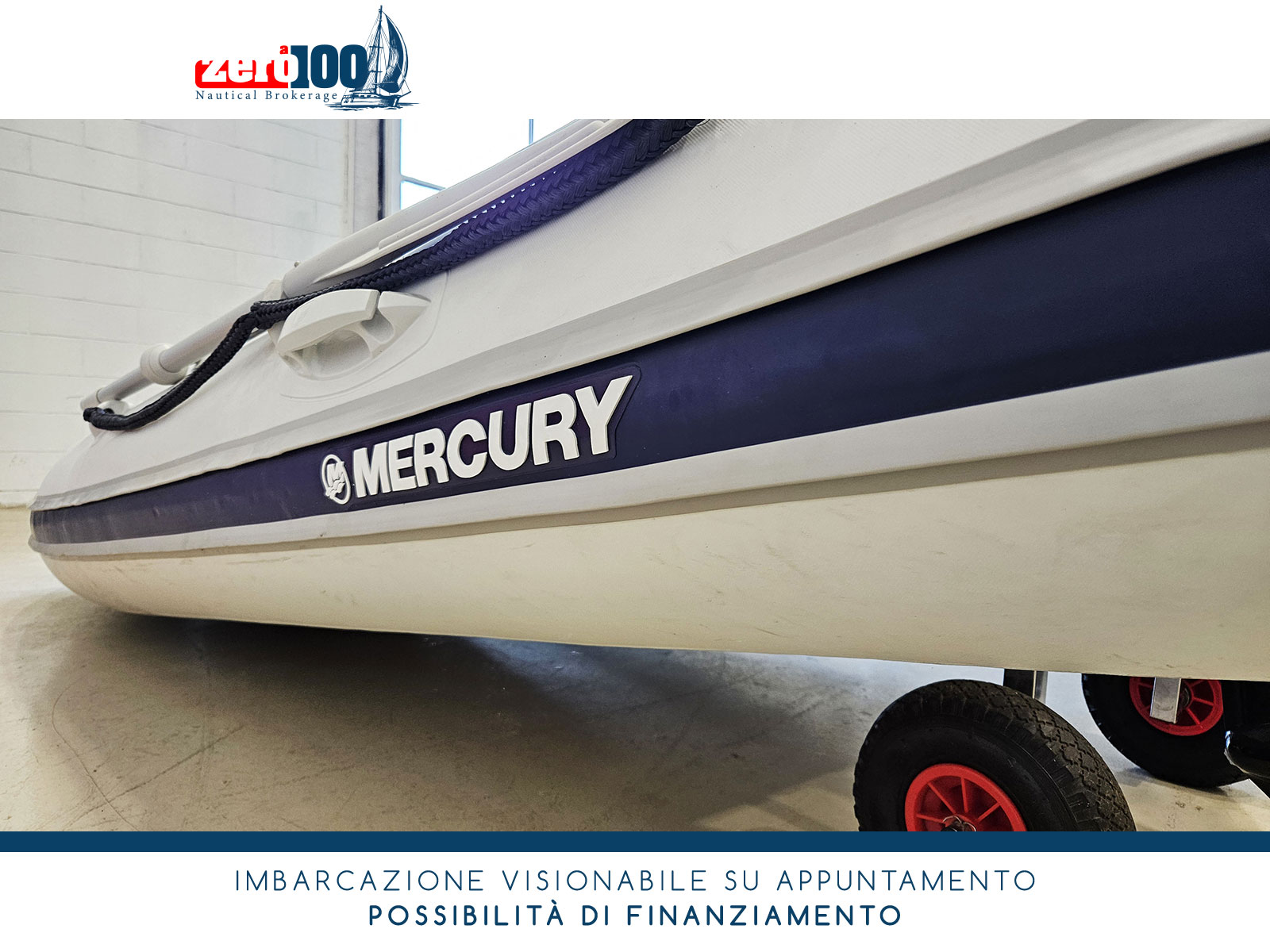 SET Gommone Mercury 320 Sport + MERCURY F 5 M - immagine 7
