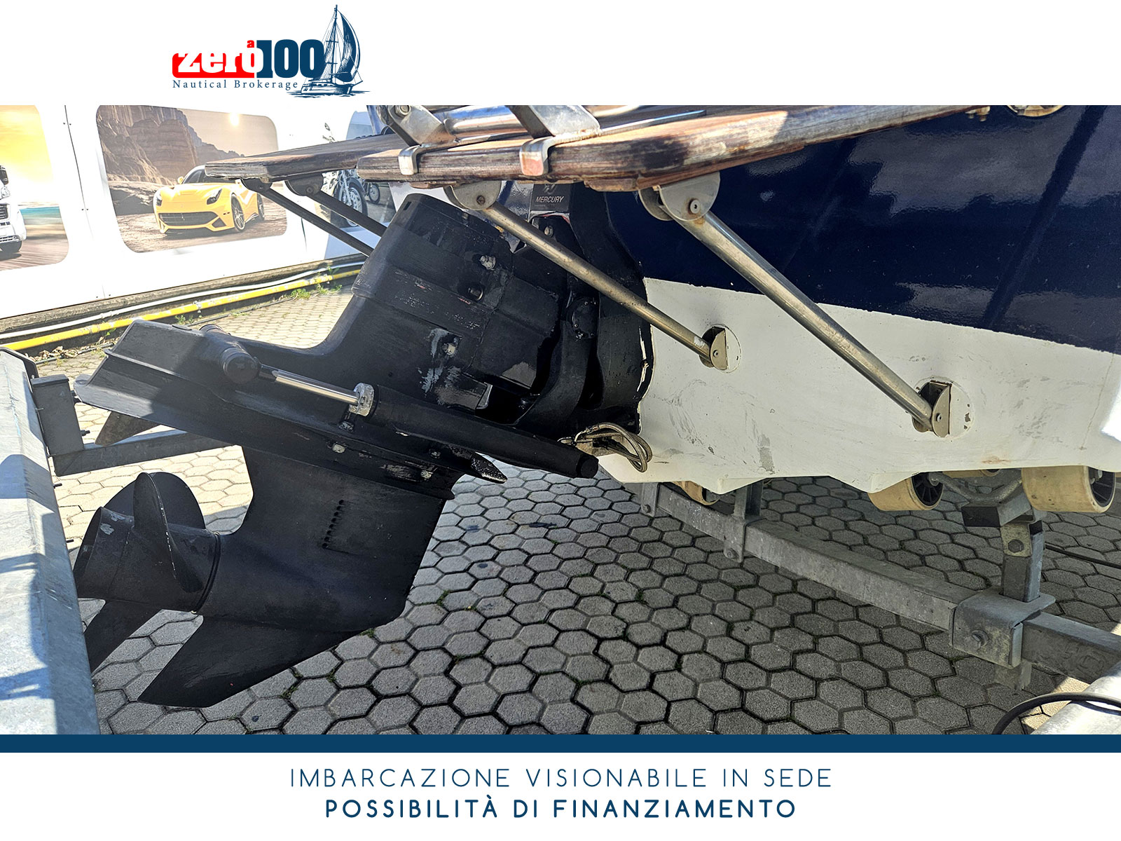 Barca classica Cadenazzi Lasco 550 + Carrello - immagine 9