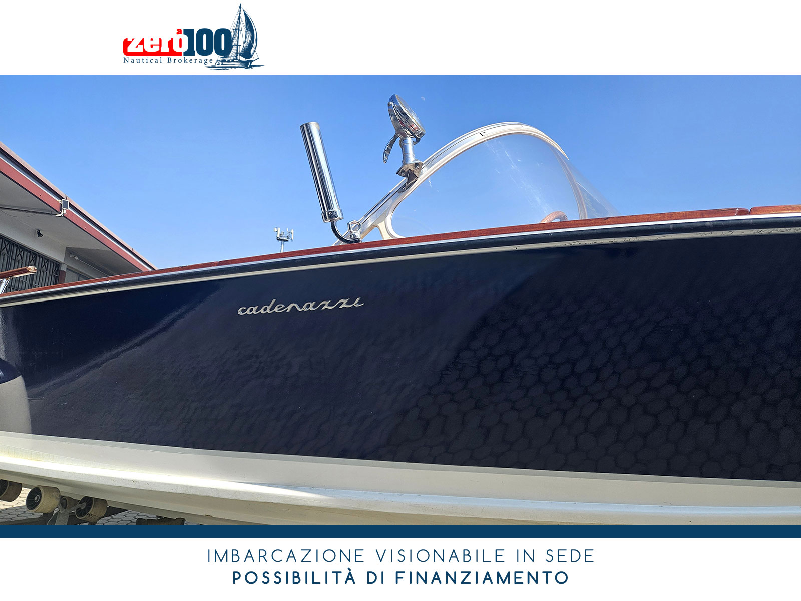 Barca classica Cadenazzi Lasco 550 + Carrello - immagine 10