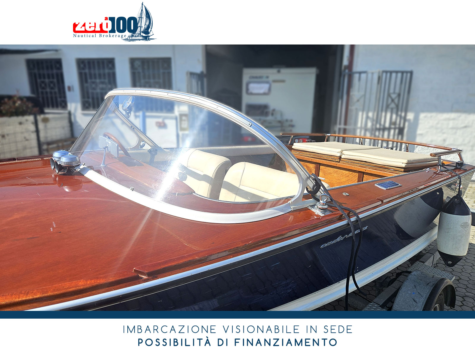 Barca classica Cadenazzi Lasco 550 + Carrello - immagine 13