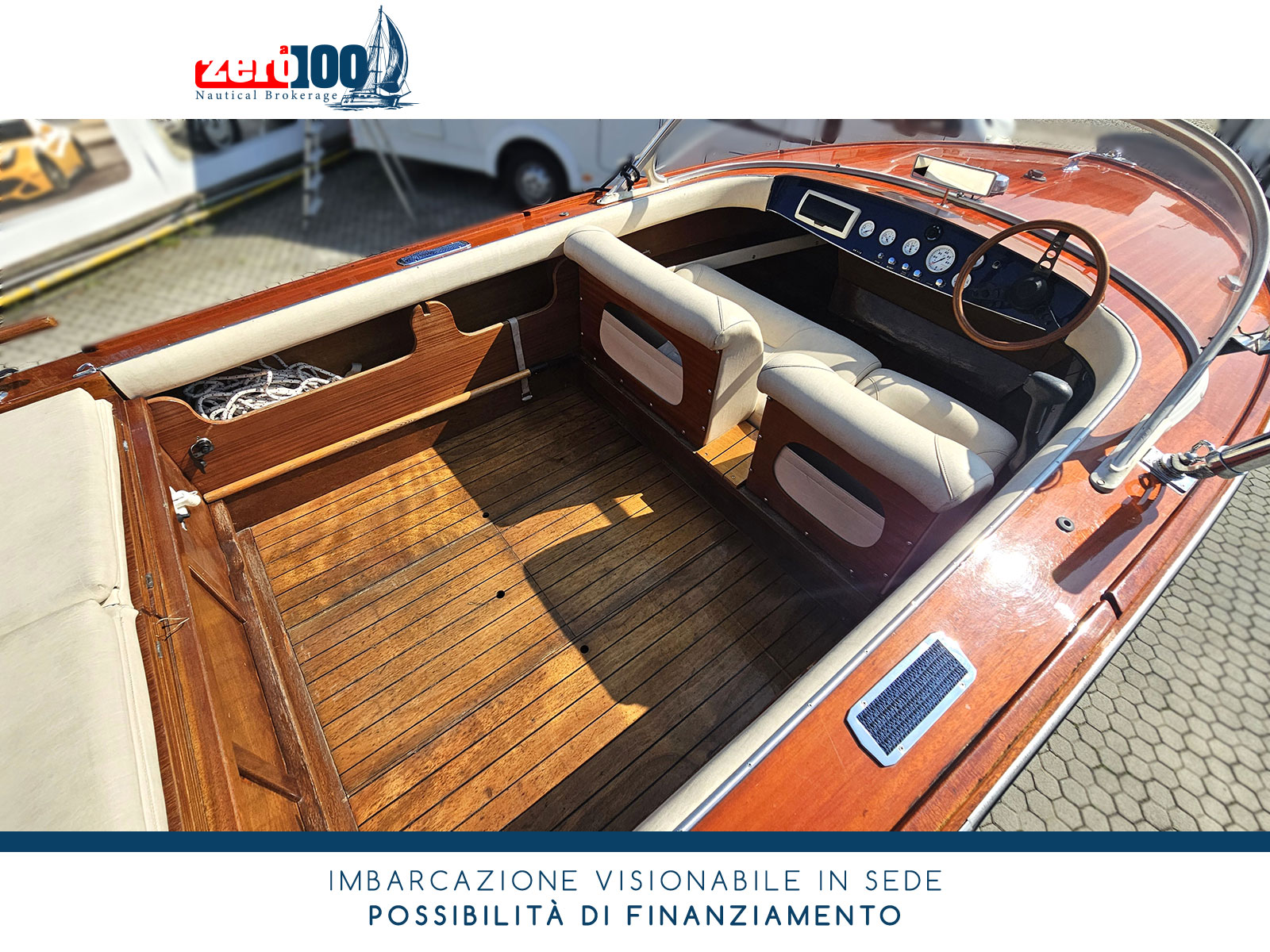 Barca classica Cadenazzi Lasco 550 + Carrello - immagine 18